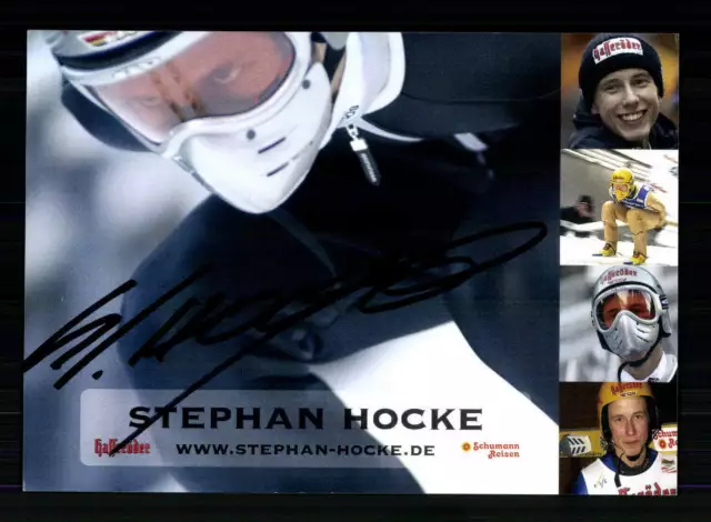 Stephan Hocke Autogrammkarte Original Signiert Skispringen +A 205767