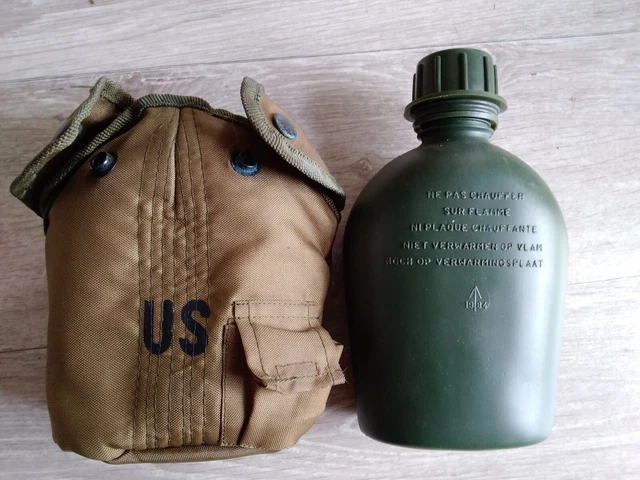 Gourde Militaire US 800ml - Style Armée Américaine Pour Camping & Aventure