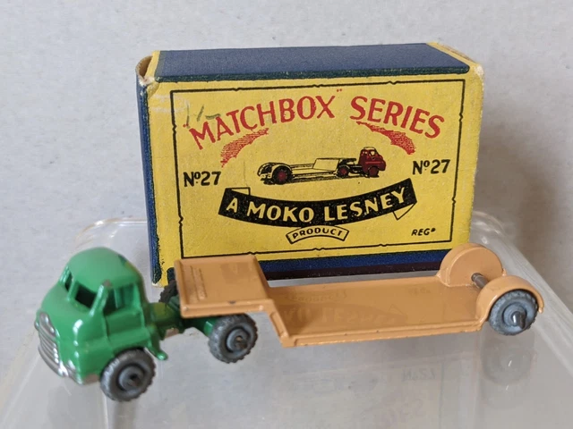 Matchbox Super Matchbox Transporter Bundle By Mattel VINTAGE MATCHBOX ACCESSORY PACK A-2A-1 BLUE BEDFORD CAR TRANSPORTER TRUCK