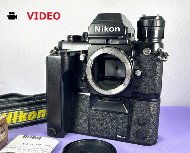 Vidéo [ près De Mint ] Dernier Modèle Nikon F3 HP 35mm Caméra à Film MD4 AS-4
