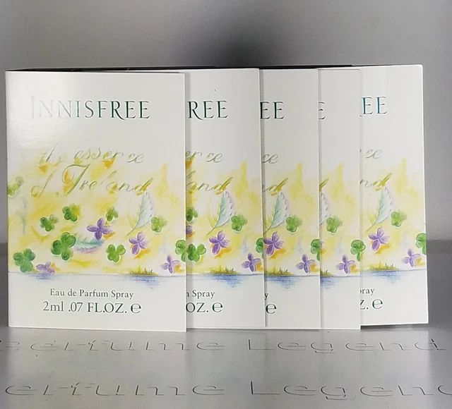 Innisfree By Fragrances Of Ireland 5 Vails Samples 2Ml.each Eau De Parfum Splash