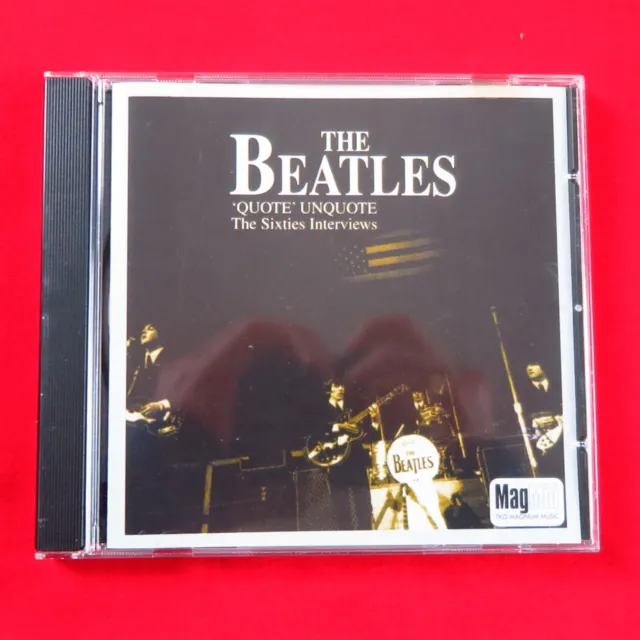 The Beatles - Quote Unquote, Vol. 2 (2003, Excellent) CD