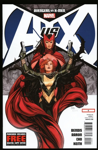 Avengers vs. X-Men #0 Frank Cho Cover • Scarlet Witch • Hope Summers • Marvel