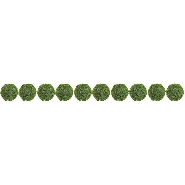 10 pcs décorations de balles de mousse adorables boules de mousse imitation des