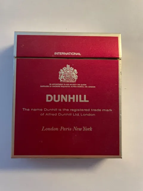 Ancien Paquet Cigarettes Dunhull  Reste 16 Cigarettes Pour Collection