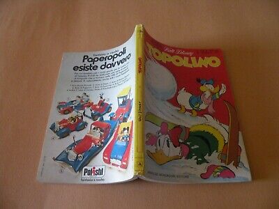 Topolino N° 1108 Originale Mondadori Disney Ottimo 1977 Bollini+Cedola