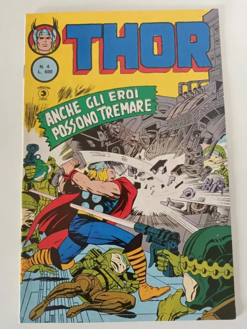 THOR Corno Seconda Serie N° 4 😎 Ottimo I Jack Kirby Stan Lee I  1982 Imbustato