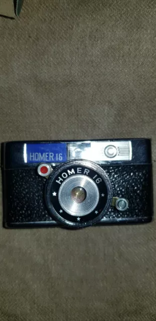 Homer 16 mm Miniaturkamera in OVP unbenüzt Kleinstbildkamera