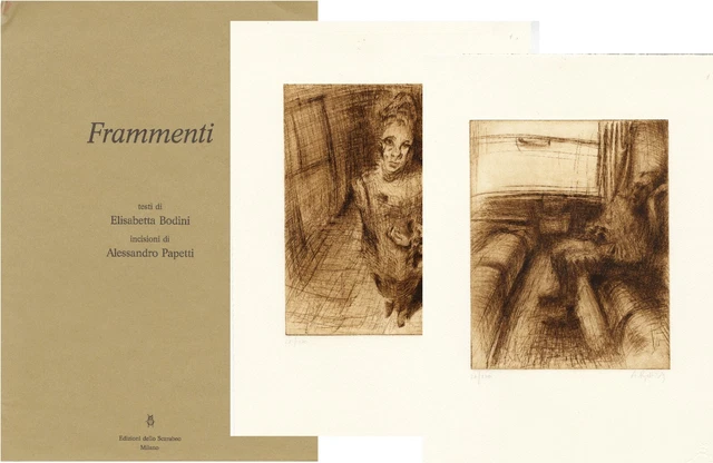 PAPETTI  ALESSANDRO  Frammenti 1989  TESTI DI  ELSABETTA  BODINI