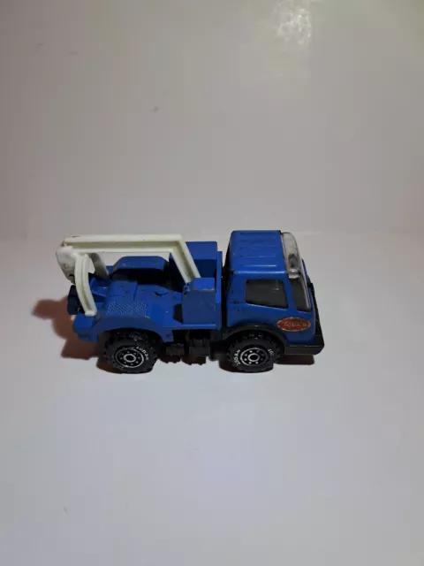 vintage tonka wrecker tow truck made in Japan blue