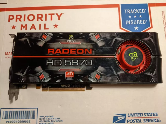 XFX Radeon HD 5870 1GB GDDR5 Video Card (HD-587A-ZNF9 V1.3)