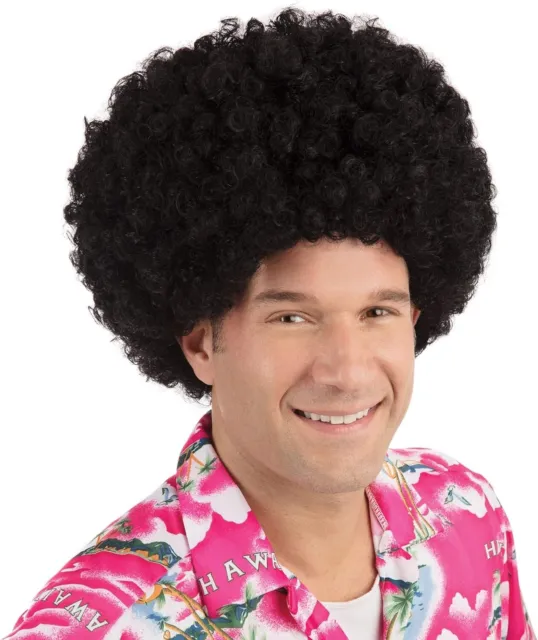 Curly Afro Fancy Dress Wigs Jambo Clown Style Mens/Ladies Costume 70S Hair