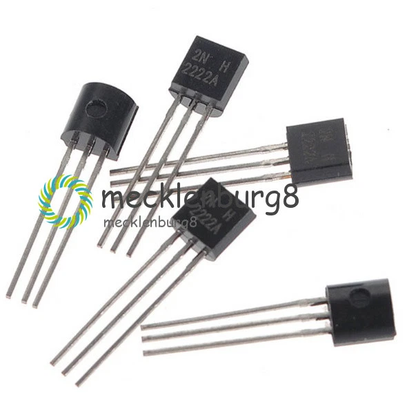 Transistor 2N2222A (NPN) TO-92 - Confezione Da 10 Pezzi - Nuovi, Con Spedizione Gratuita E Veloce Transistor 2N2222A TO-92 - Foto 9