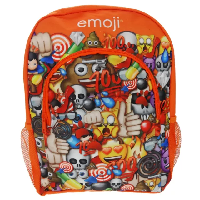 Kids Smiley Backpack Rucksack School Bag Small Emoticons Faces Children's New