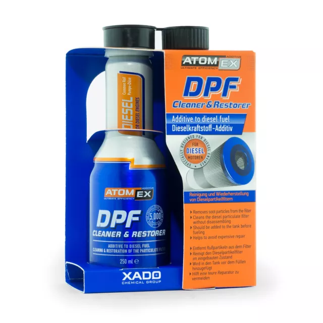 NETTOYANT XADO DPF filtre à particules diesel - nettoyage sans démontage  EUR 15,80 - PicClick FR