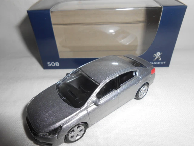 Miniature Norev Peugeot 206 CC Grise 1/64 - Avec Boîte, Neuve, Collection