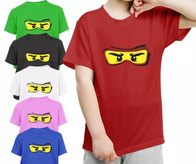 Lego Ninjago Inspired Kids Childrens Boys Girls T Shirt GIFT Present Birthday