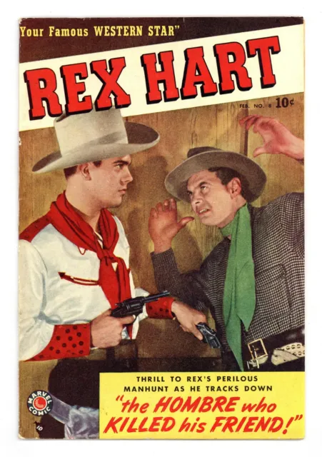 Rex Hart #8 VG+ 4.5 1950