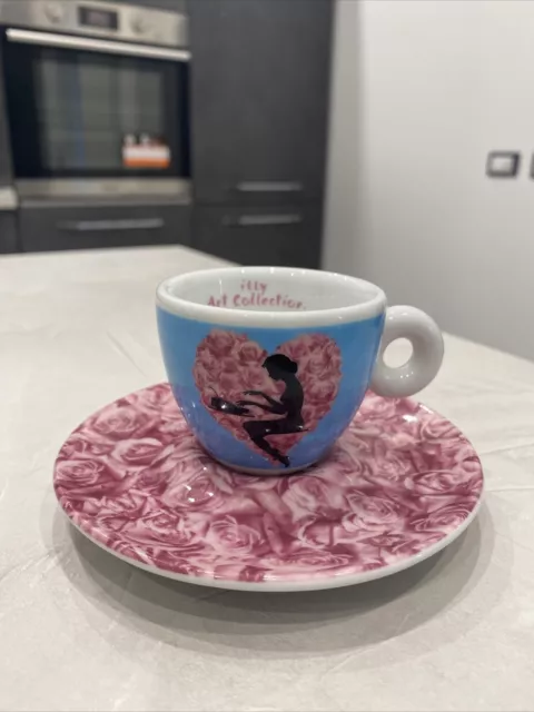 illy art collection Pedro Almodovar 2009 Tazzina Caffè + Piattino - Nuova E Rara