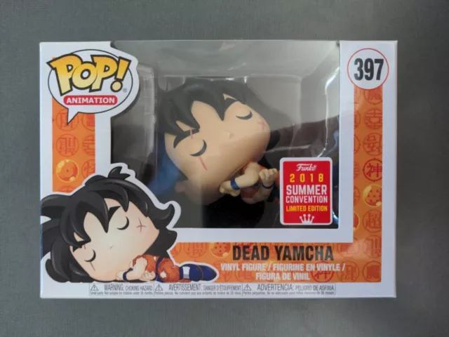 Funko Pop 2018 Summer Convention SDCC Exclusive Dead Yamcha Dragon Ball Z 397
