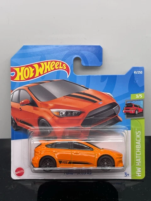 Hot Wheels Ford Focus Rs Hw Hatchbacks 3/% Neu & Ovp 41/250