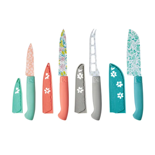 The Pioneer Woman Evie 4-Piece Stainless Steel Utility Knife Set