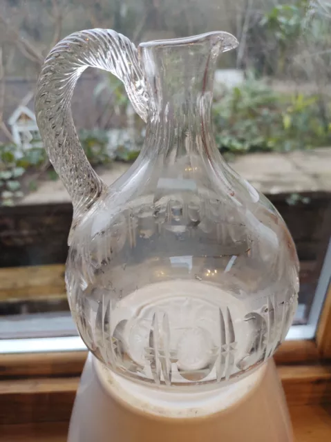 Cut Glass Victorian Water Jug