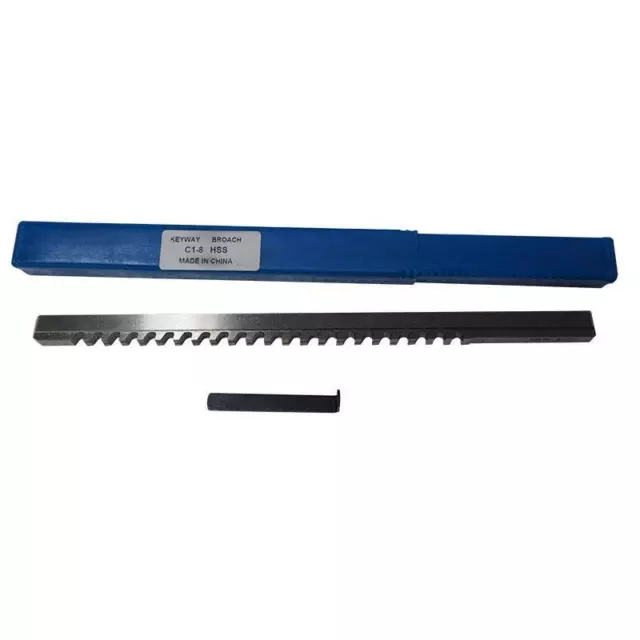 8mm C Push-Type Keyway Broach HSS Metric Size CNC Machine Tool