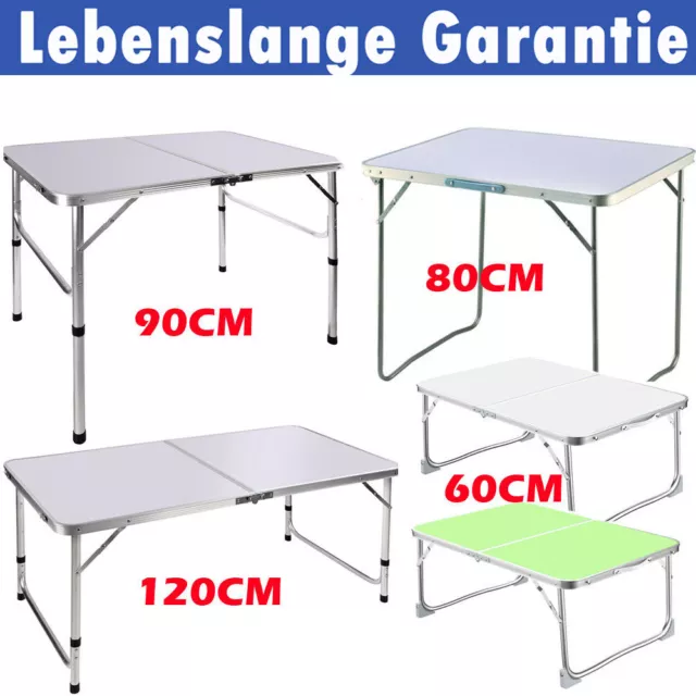 Klapptisch Campingtisch klappbarer Gartentisch Falttisch Partytisch Markttisch