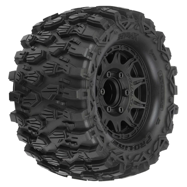 Pro-Line Racing Hyrax 2.8 Tires MTD Black 6x30 Stampede F/R PRO1019010