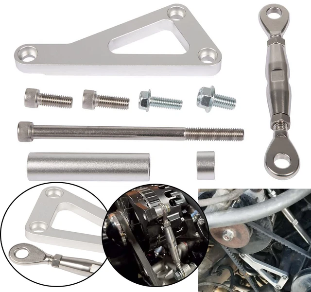 9PCS 551411 Alternator Bracket Kit Fits Chevy SBC Small Block Engine 350 305 327 9PCS 551411 Alternator Bracket Kit Fits Chevy SBC Small Block Engine 350 305 327