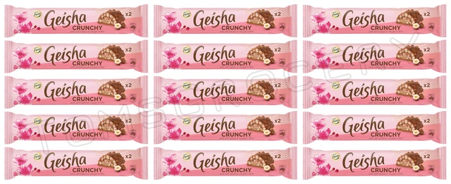 FAZER Geisha Dark Chocolate Pralines – Soft Hazelnut Filling, 150g (5.3oz)
