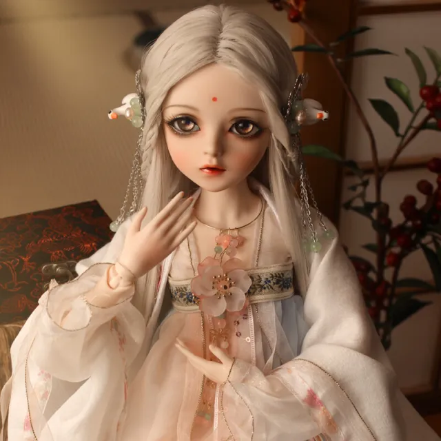 60cm BJD Doll 1/3 Ball Jointed Dolls with Changeable Eyes Full Set Clothes Shoes