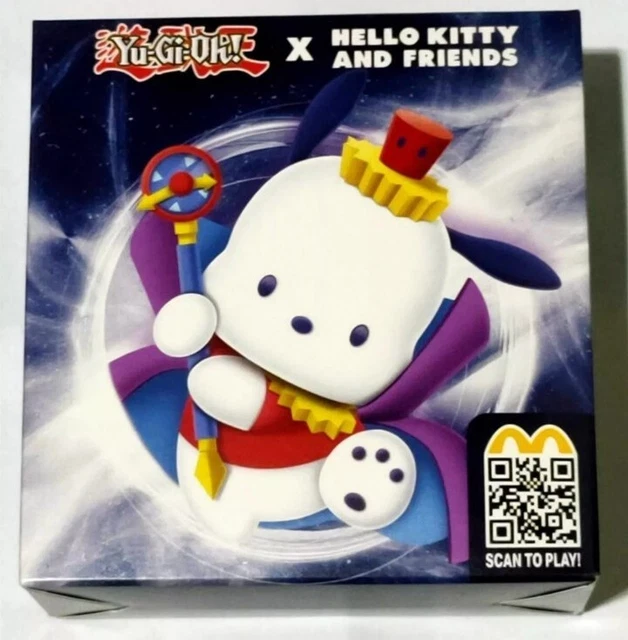 MCDONALDS HAPPY MEAL 2024 HELLO KITTY YUGIOH Pochacco Time Wizard