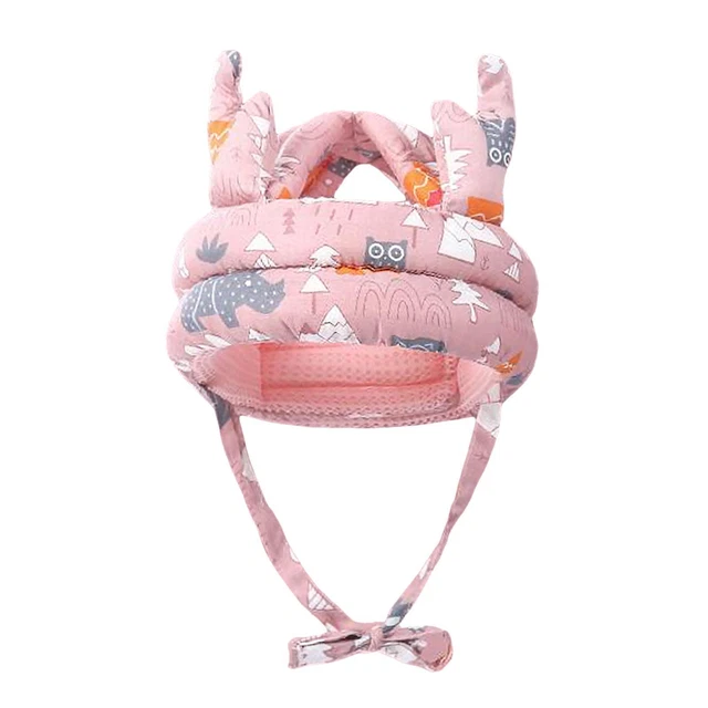 no bumps protection head infant walking pink pink