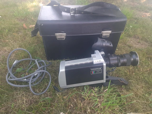 Lot De 4 Caméras Vintage – 2x Sony, 1x Philips, 1x Pathé Marconi (Pour Pièces)