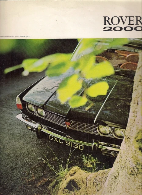 Brochure Catalogue ROVER 2000 SC TC Automatic - Occasion - France