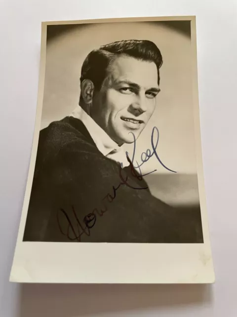 Howard Keel - Seven Brides for Seven Brothers - Original Hand Signed Autograph