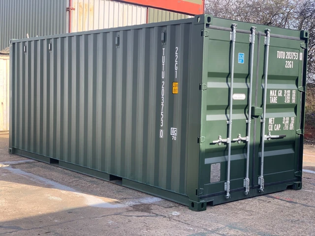 20' NEW ONE Trip Shipping Container £2200+vat £2,640.00 - PicClick UK