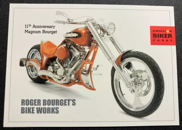 #54 Magnum by Roger Bourget's Bike Works - 2004 American Biker Trading Card