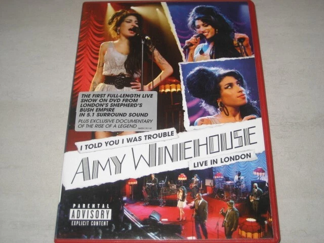 ⚫️Amy Winehouse Franceでライブ収録DVD￼. Amy Winehouse - Live in Germany and Spain DVD