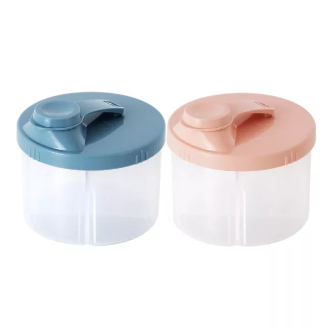 Baby Milk Powder Container Snack Pot Dispenser Storage Box with Lid 2