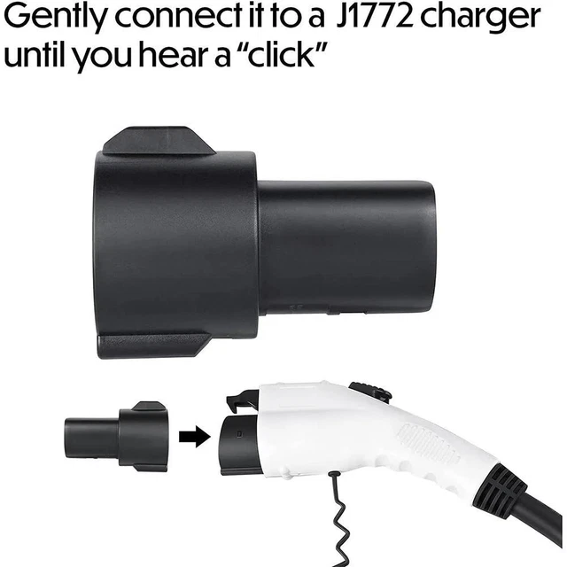 250V SAE J1772 TO CHARGER CHARGING ADAPTER CONNECTOR For MODEL S/X/Yxpy K8V9
