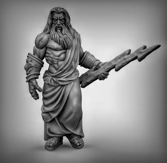 MODELLI 3D IN Resina Gigante Tempesta Per Giochi Di Ruolo Dungeons