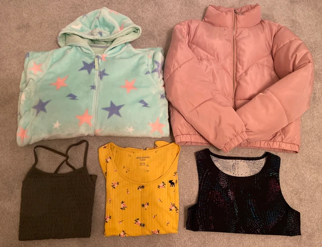 Girls Clothes Bundle, Jacket, Tops, All In One - Age 14-15-16, Abercrombie, M&S