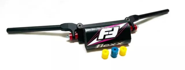 Fasst Flexx 15 Quad Low Handle Bars Handlebars Honda Pink TRX 450R 450ER 400EX