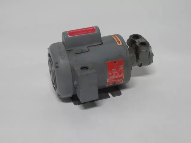 Tuthill Pump Co 7010L C/W 1/3HP 1725RPM 115V 48-4616L TEFC 1Ph 5.5A 60Hz USED