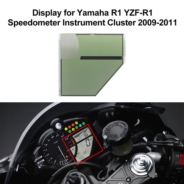 Unbranded Instrument Odometer Shell Housing – Fits Yamaha YZF-R1 2009-2014