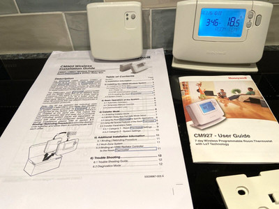 Scatola di Relé AA0010 BDR91 HONEYWELL CM RANGE wireless TERMOSTATO RF unità ricevente 