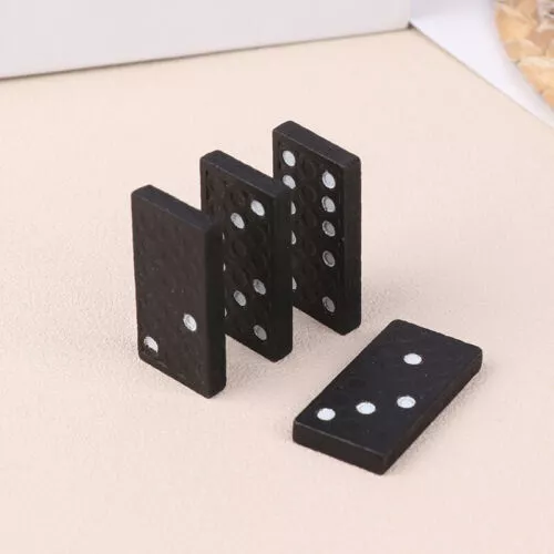 28 piezas/juego de juegos de mesa de dominó de madera para viajes divertido juego de mesa juguetes de dominó regalo para niños